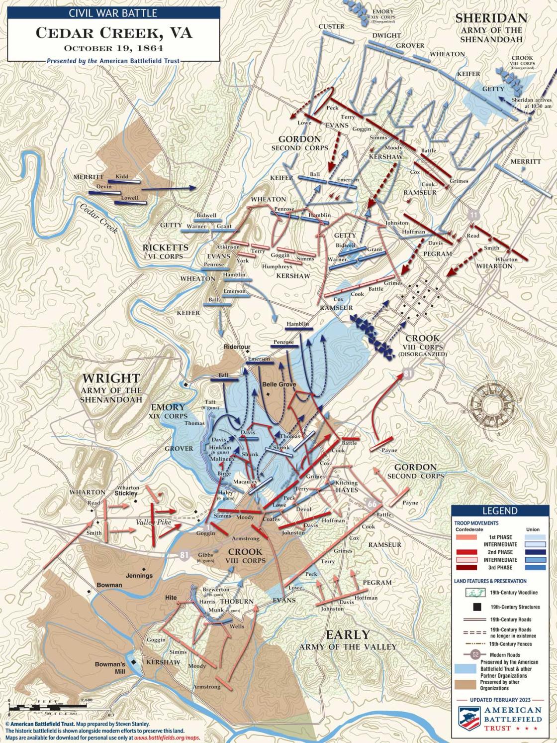 Cedar Creek | Oct 19, 1864 (February 2023)