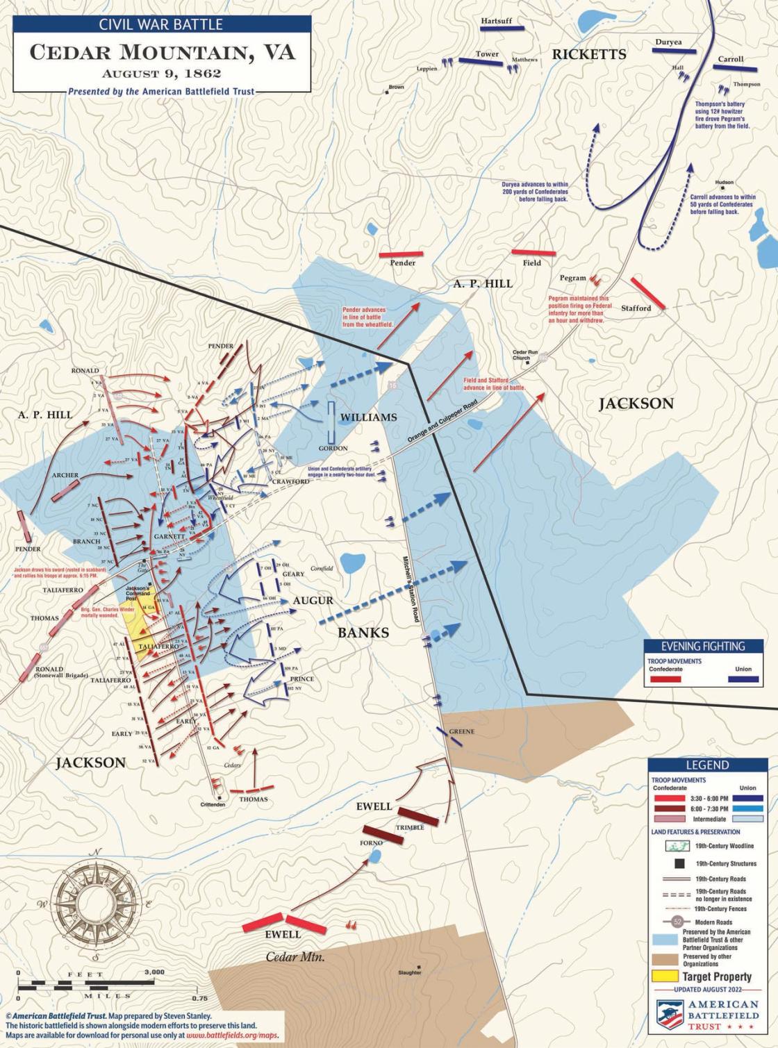 Cedar Mountain | Aug 9, 1862 (August 2022)
