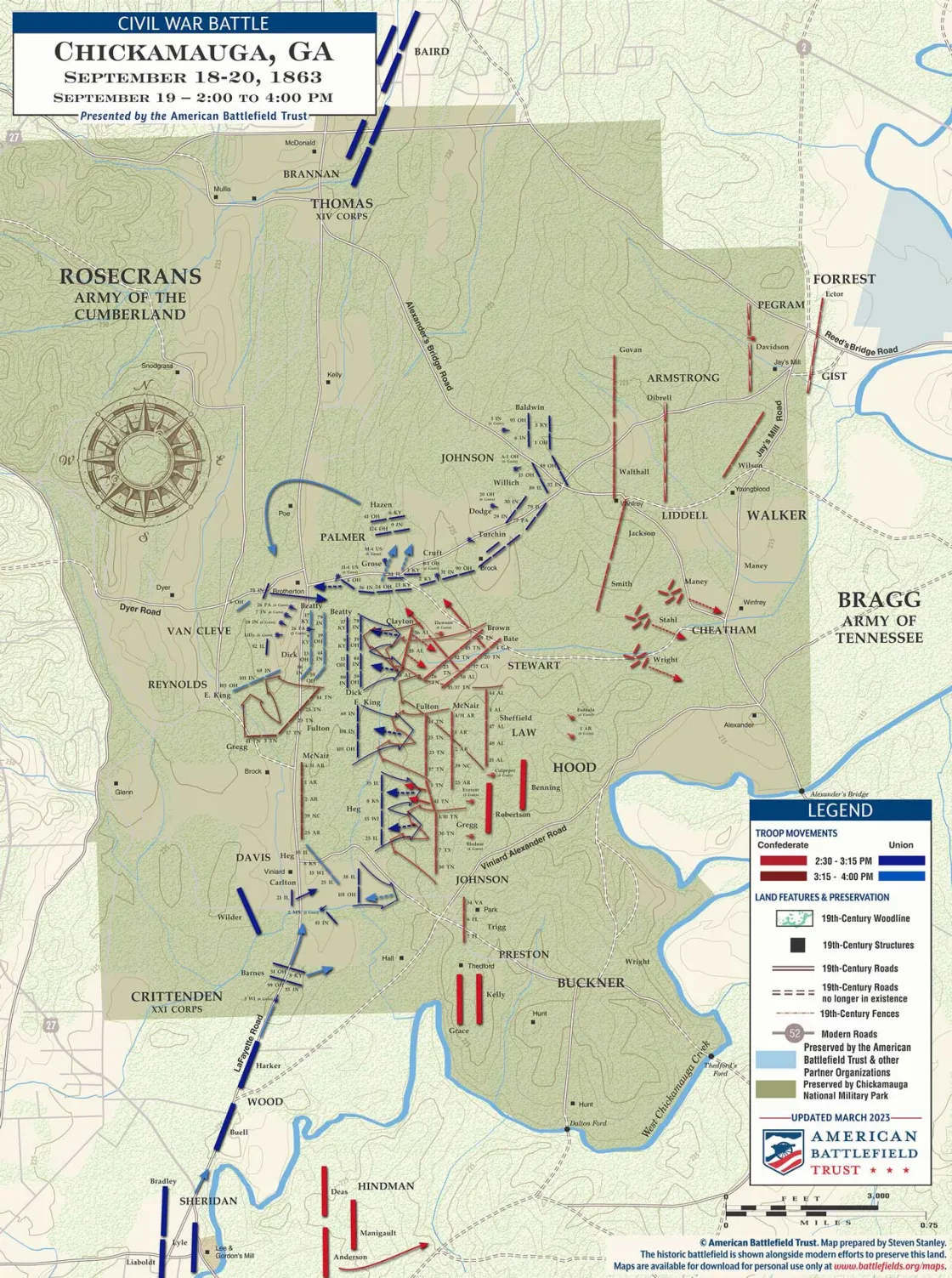 Chickamauga | Sept 19, 1863 | 2:30 - 4 pm (March 2023)