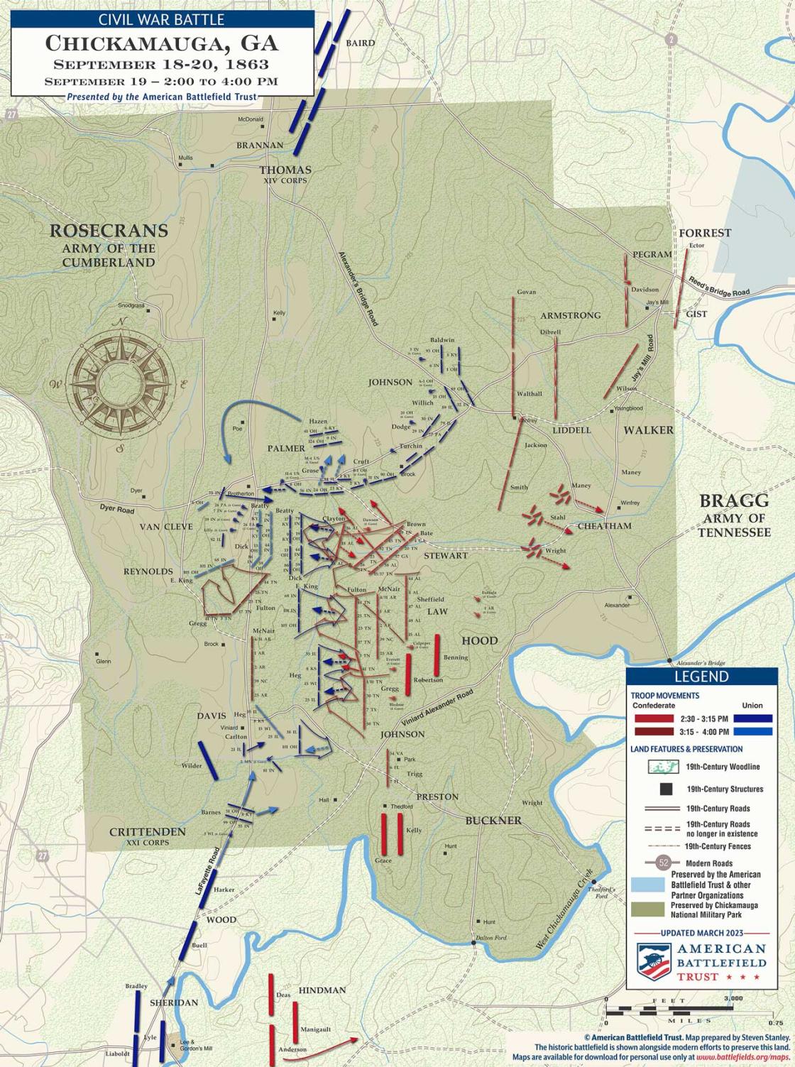 Chickamauga | Sept 19, 1863 | 2:30 - 4 pm (March 2023)