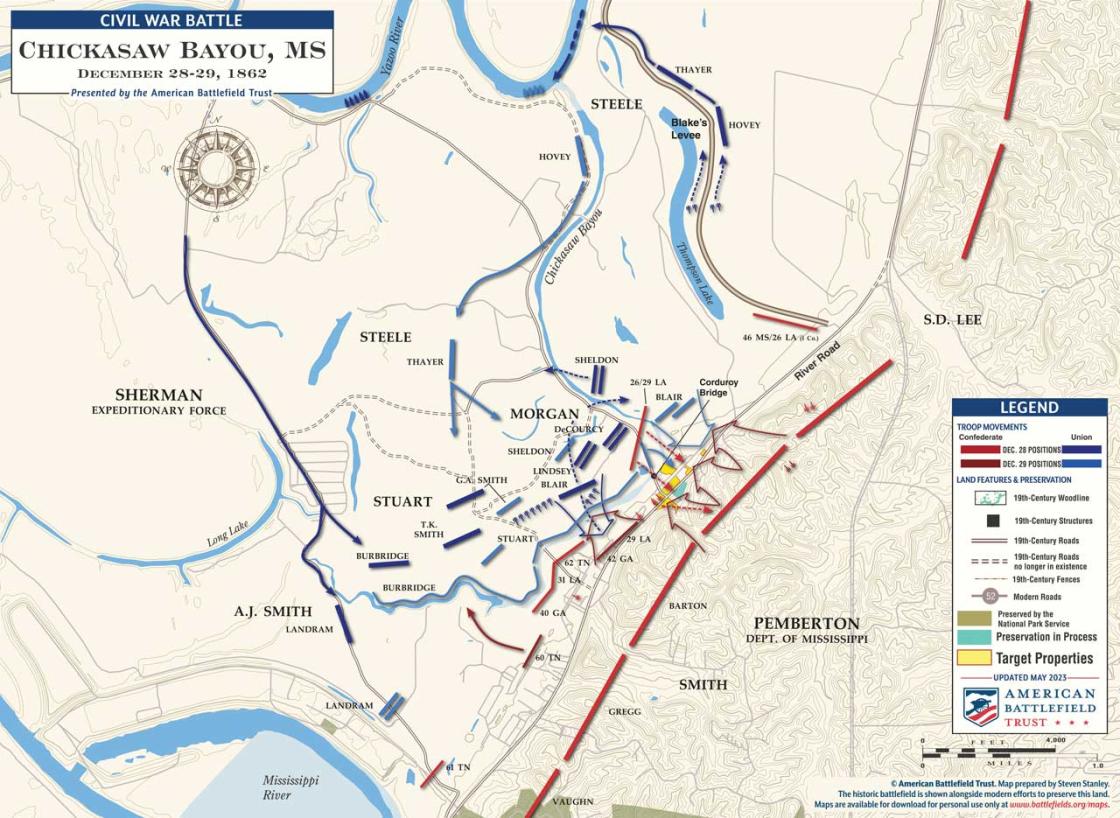 Chickasaw Bayou | Dec 28-29, 1862