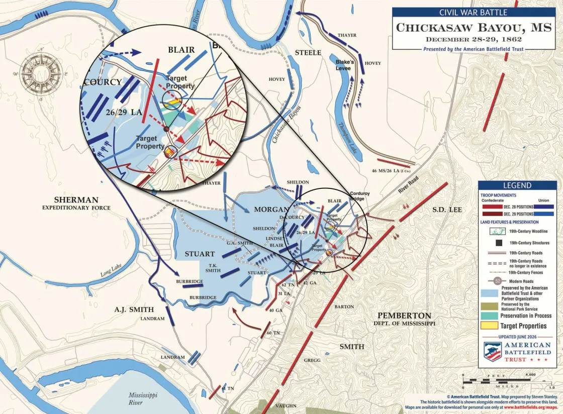 Chickasaw Bayou | Dec 28-29, 1862