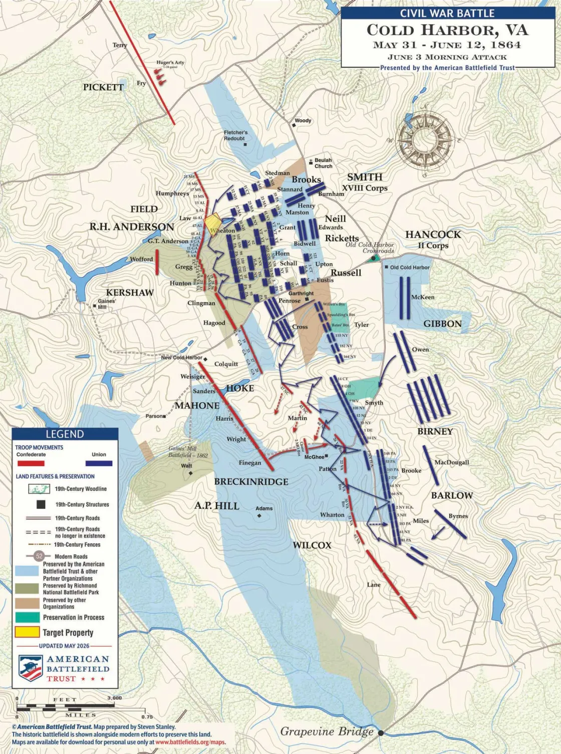 Cold Harbor | Morning Attack | June 3, 1864