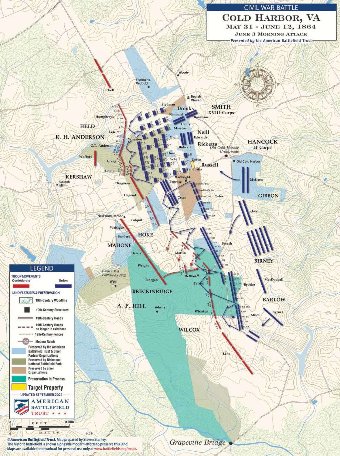Cold Harbor | Morning Attack | June 3, 1864