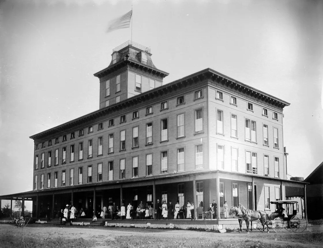 The Springs Hotel in its heyday