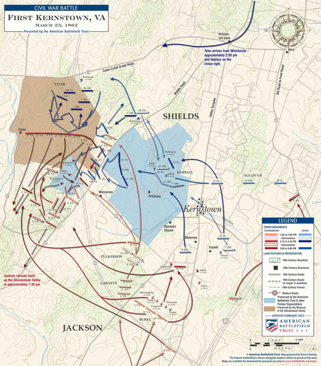 First Kernstown | Mar 23, 1862