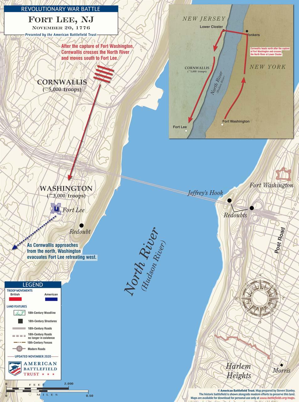 Fort Lee | Nov 20, 1776 (November 2020)