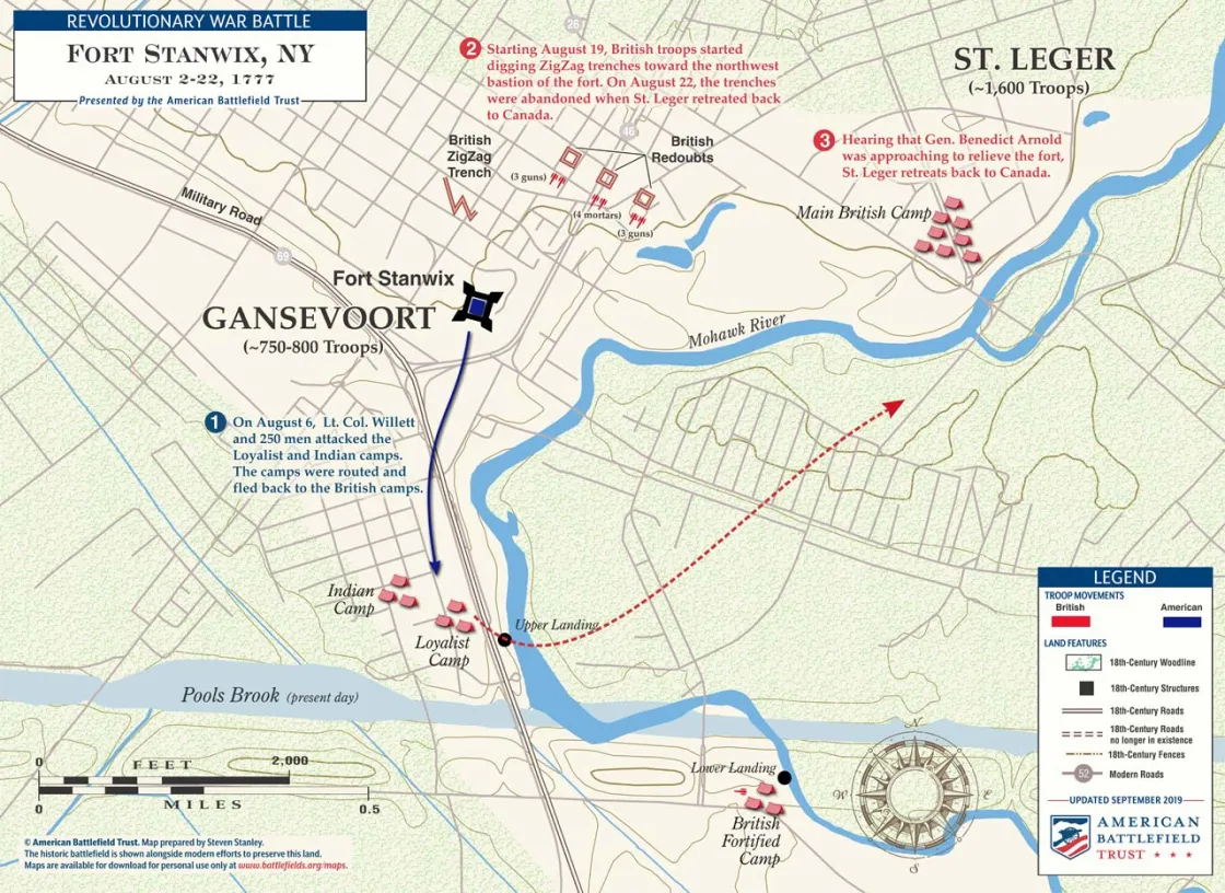 Fort Stanwix | Aug 2-22, 1777 (September 2019)
