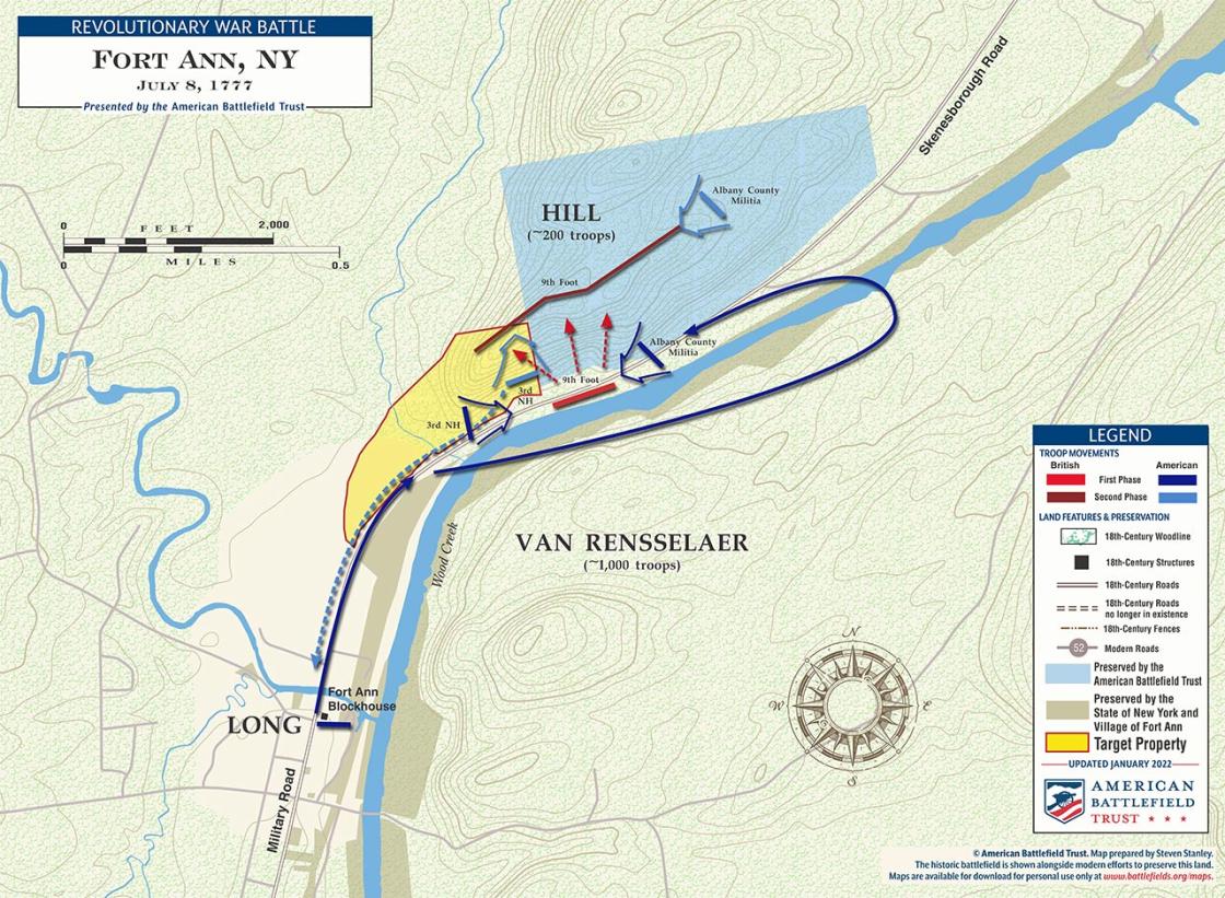 Fort Ann | Jul 8, 1777 (January 2022)