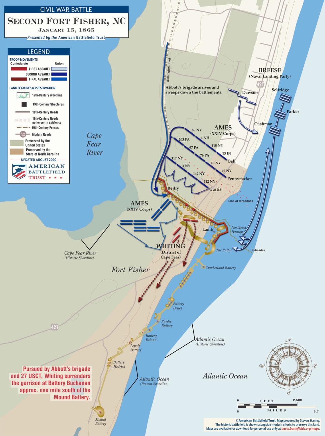 Second Fort Fisher | Jan 15, 1865 (August 2020)