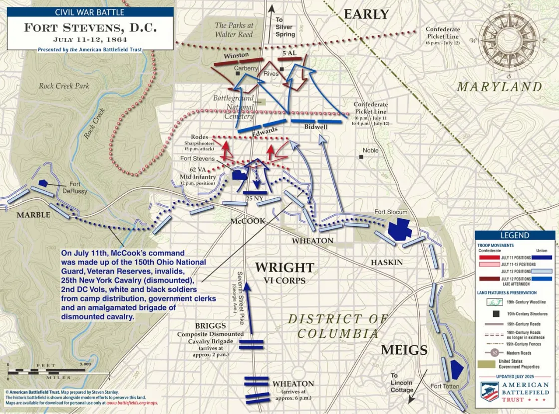 Fort Stevens | July 11-12, 1864