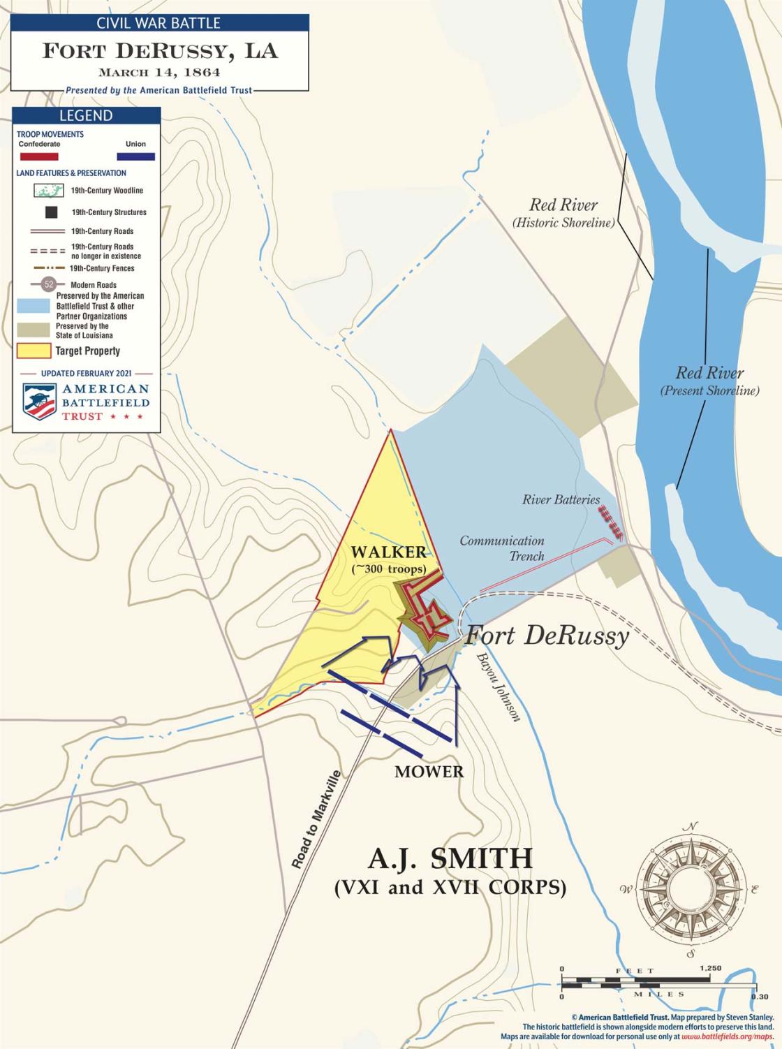 Fort DeRussy | Mar 14, 1864 (February 2021)