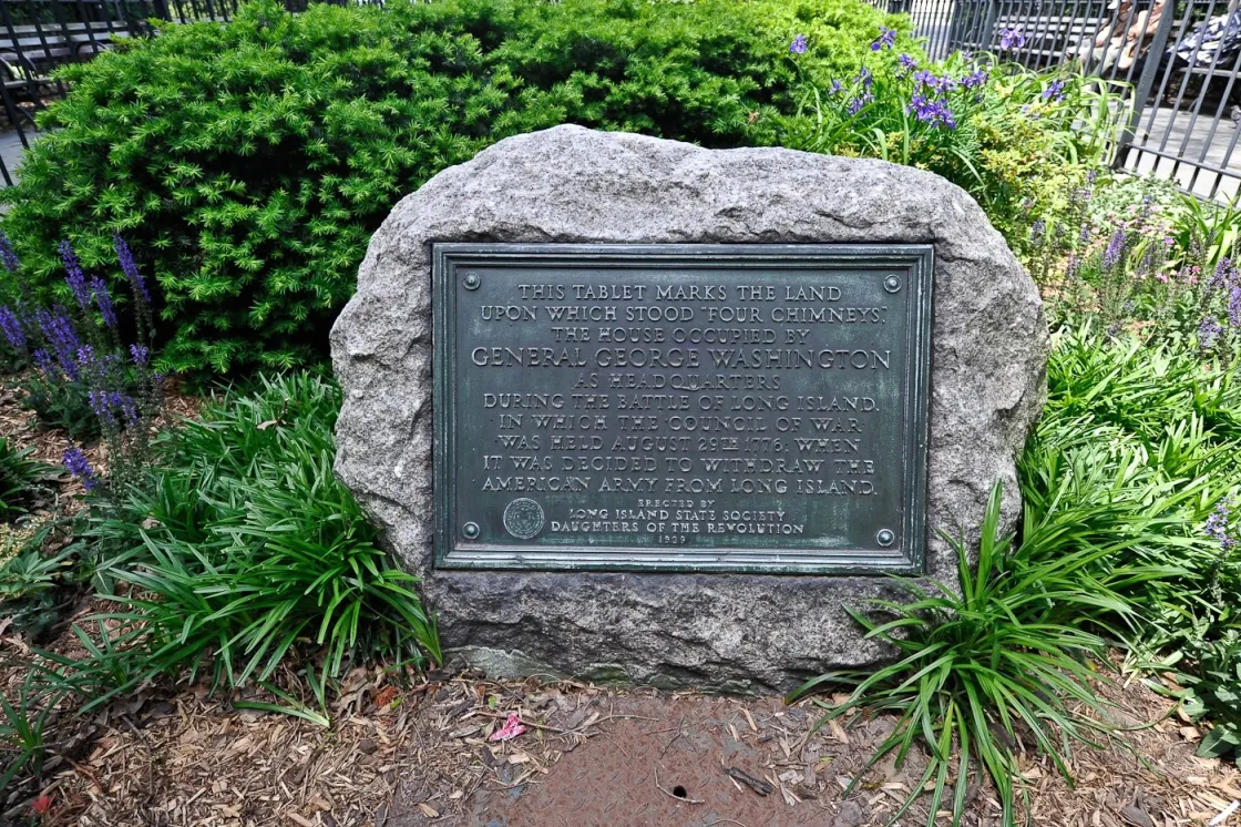 Four Chimneys Marker