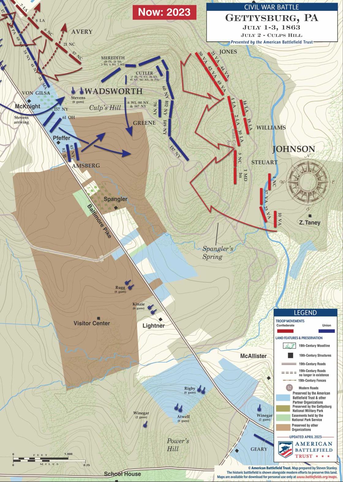 Gettysburg | Culp's Hill | July 2, 1863