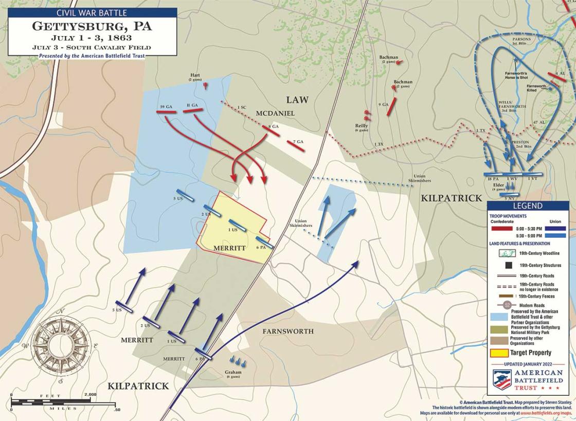 Gettysburg | South Cavalry Field | July 3, 1863