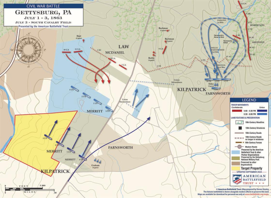 Gettysburg | South Cavalry Field | July 3, 1863