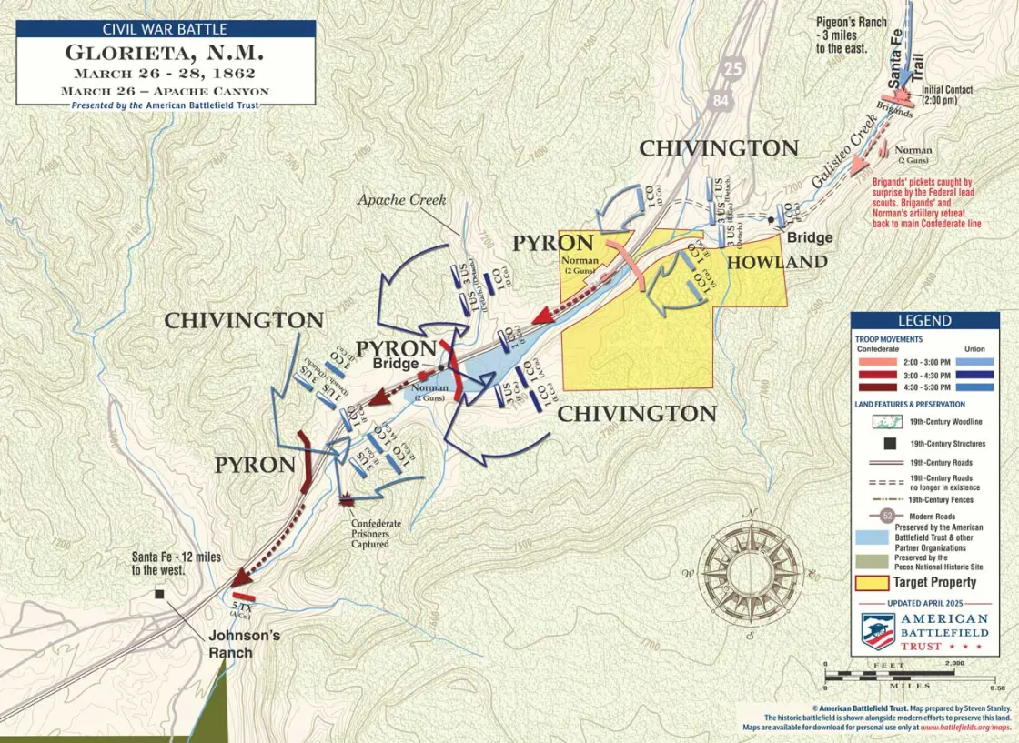 Glorieta Pass | Apache Canyon | Mar 26, 1862