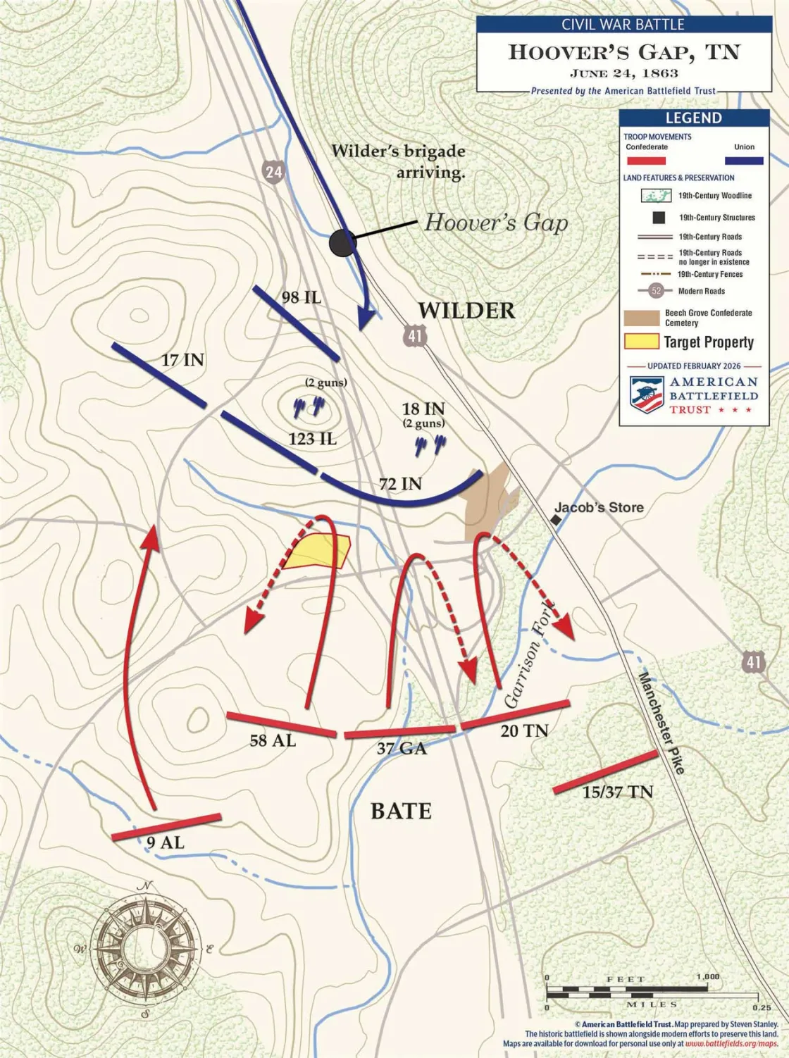 Hoover's Gap | June 24, 1863