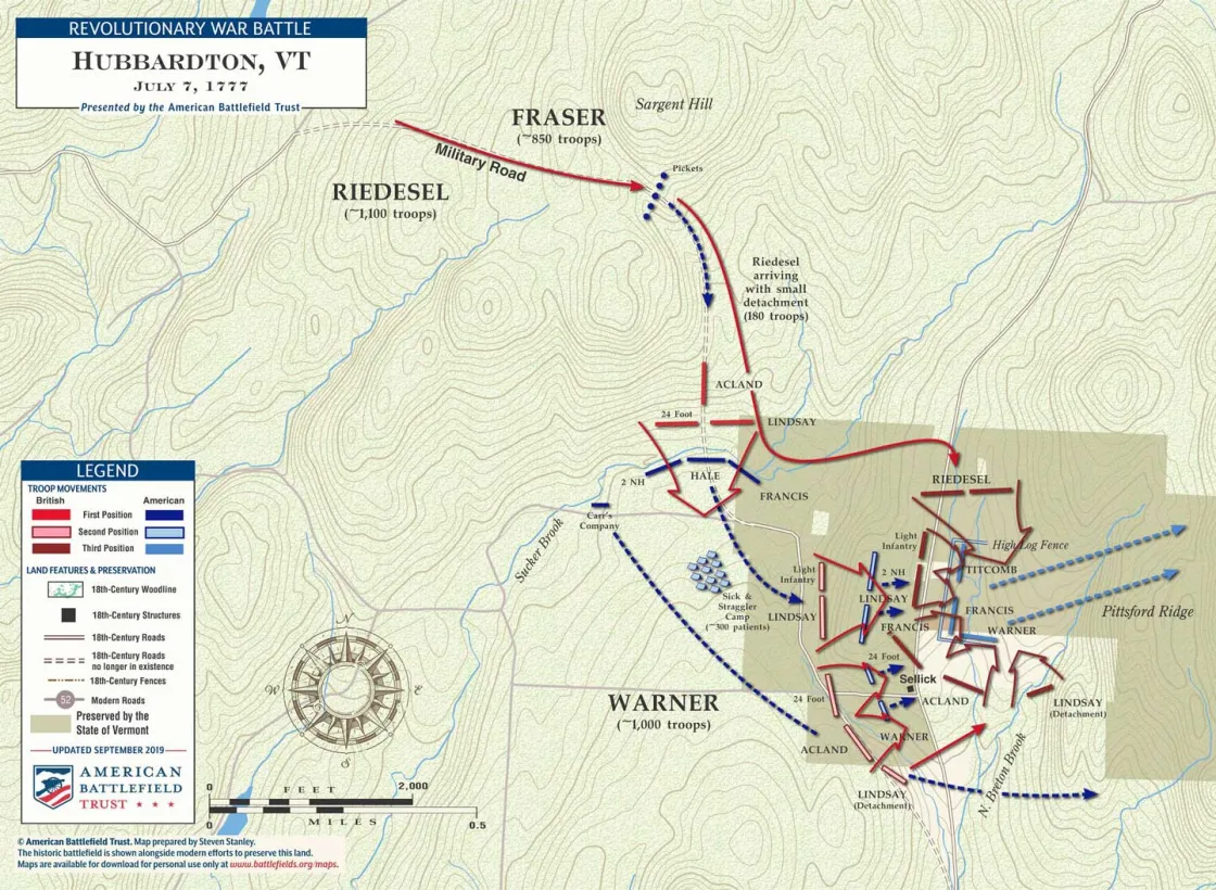 Hubbardton | Jul 7, 1777