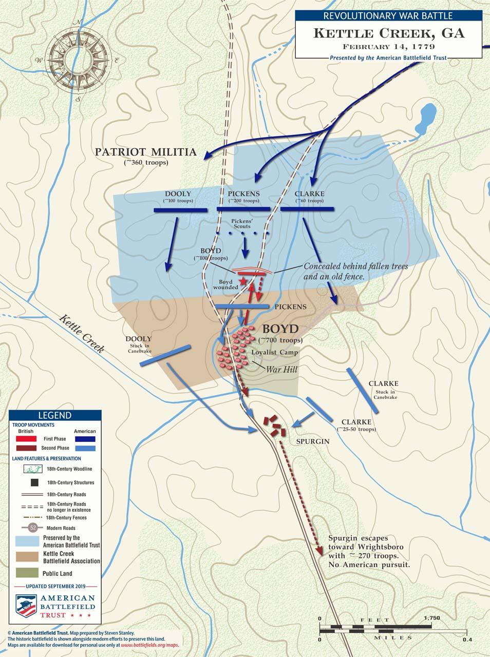 Kettle Creek | Feb 14, 1779 (September 2019)