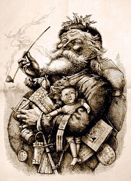 Thomas Nast's "Merry Old Santa Claus"