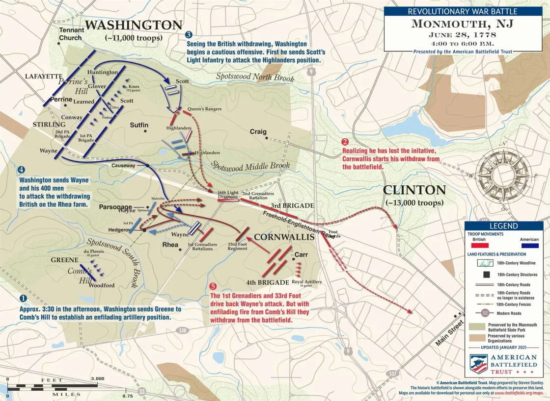 Monmouth | Jun 28, 1778 | 4:00 - 6:00 pm