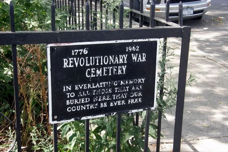 Small Revolutionary War Cemetery in Brooklyn NY