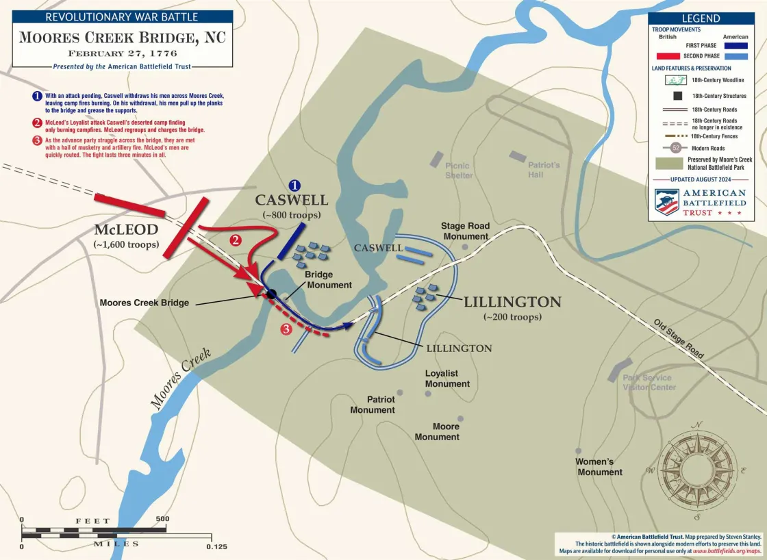 Moores Creek Bridge | Feb 27, 1776