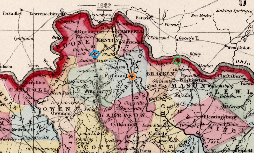 Northern Kentucky Actions Map