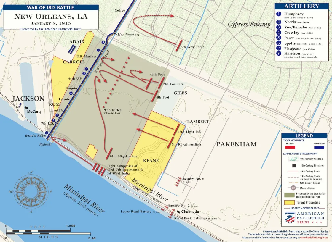 New Orleans | Jan 8, 1815