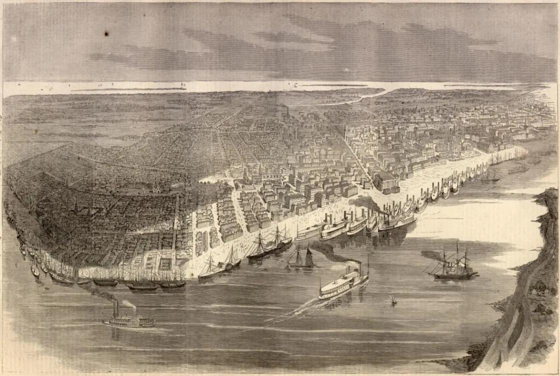 New Orleans in 1862