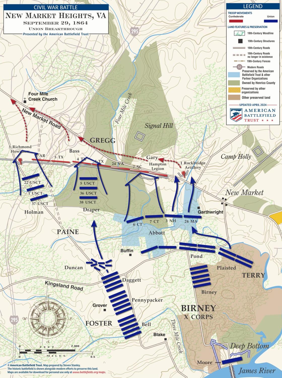 New Market Heights | Union Breakthrough | Sep 29, 1864