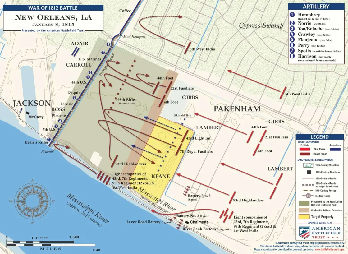 New Orleans | Jan 8, 1815
