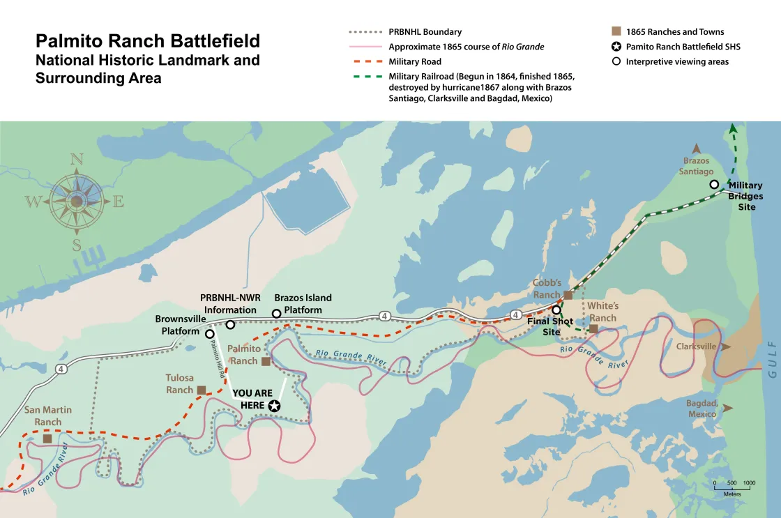  Palmito Ranch Battlefield National Historic Landmark and State Historic Site