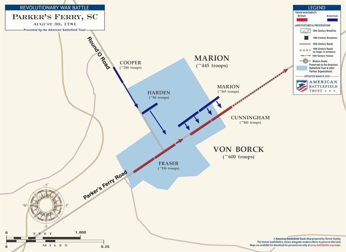 Parker's Ferry | Aug 30, 1781 (March 2021)