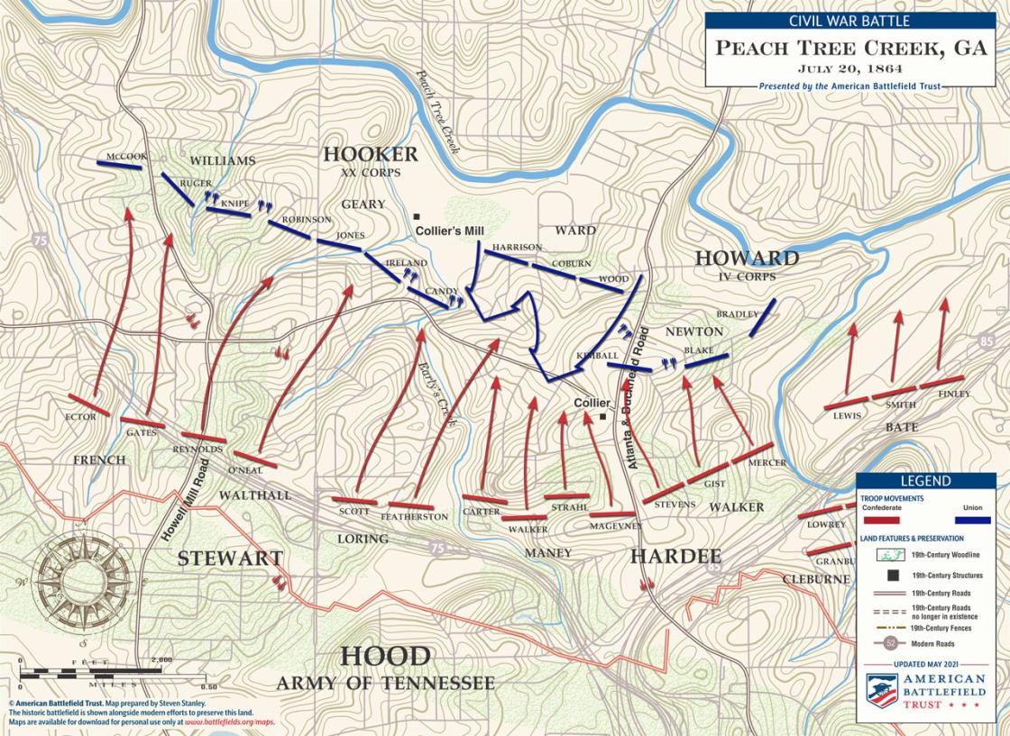 Peach Tree Creek | July 20, 1864 (May 2021)