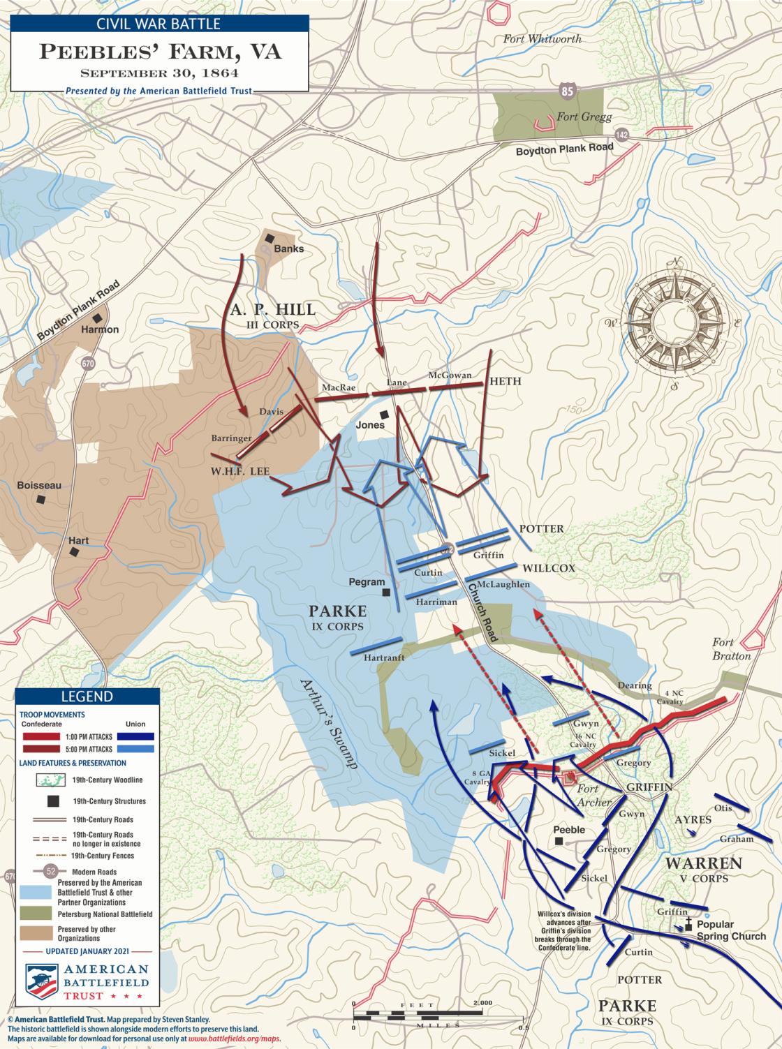Peebles’ Farm | Sep 30, 1864 (January 2021)