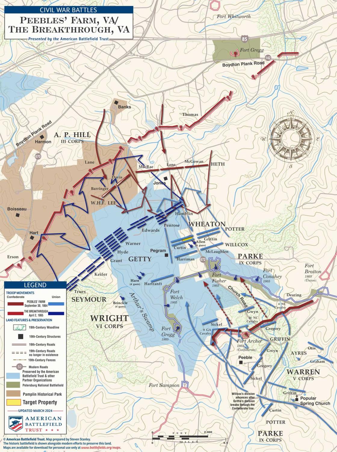 Petersburg | Peebles' Farm and The Breakthrough