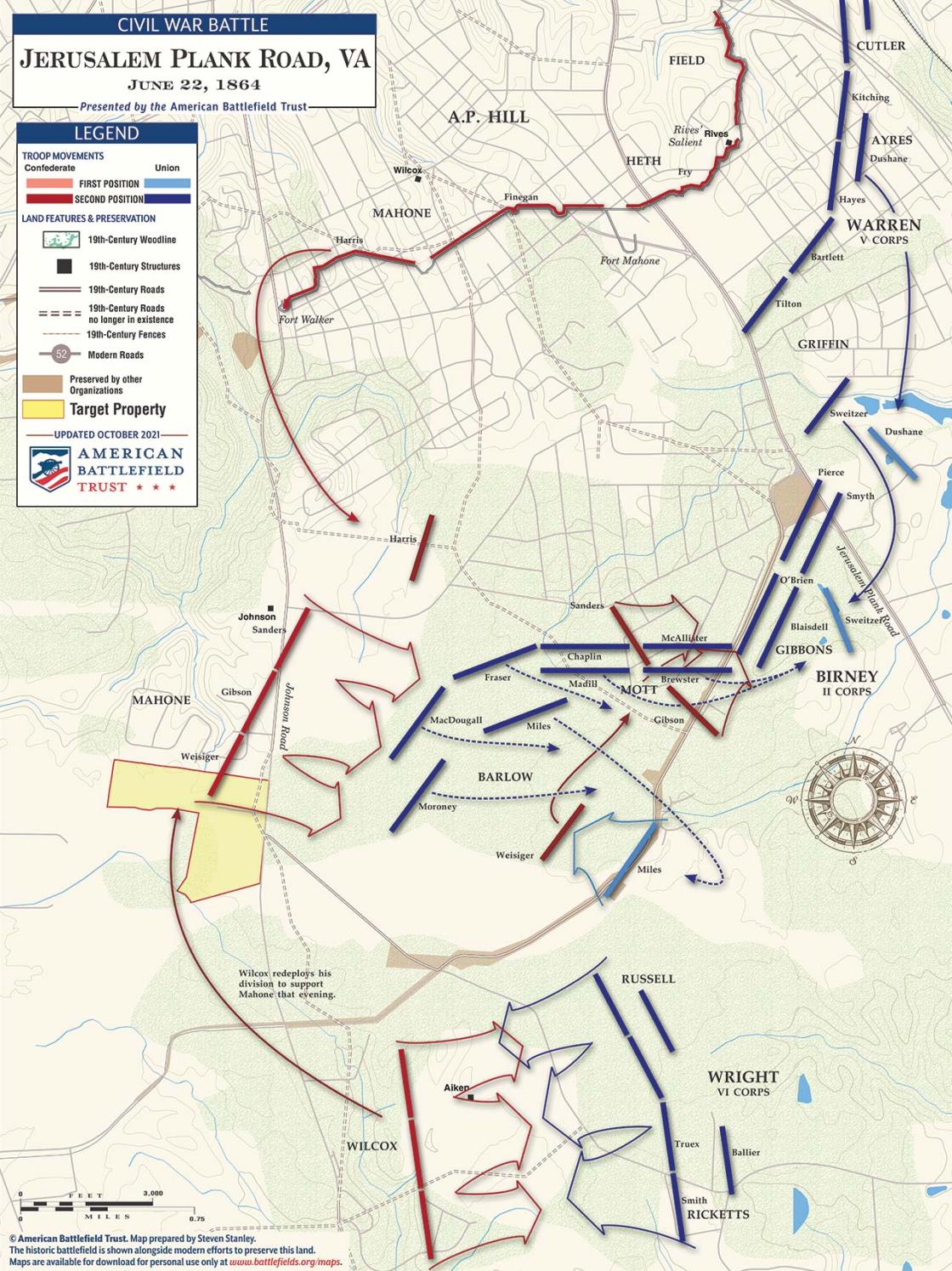 Jerusalem Plank Road | Jun 22, 1864 (October 2021)