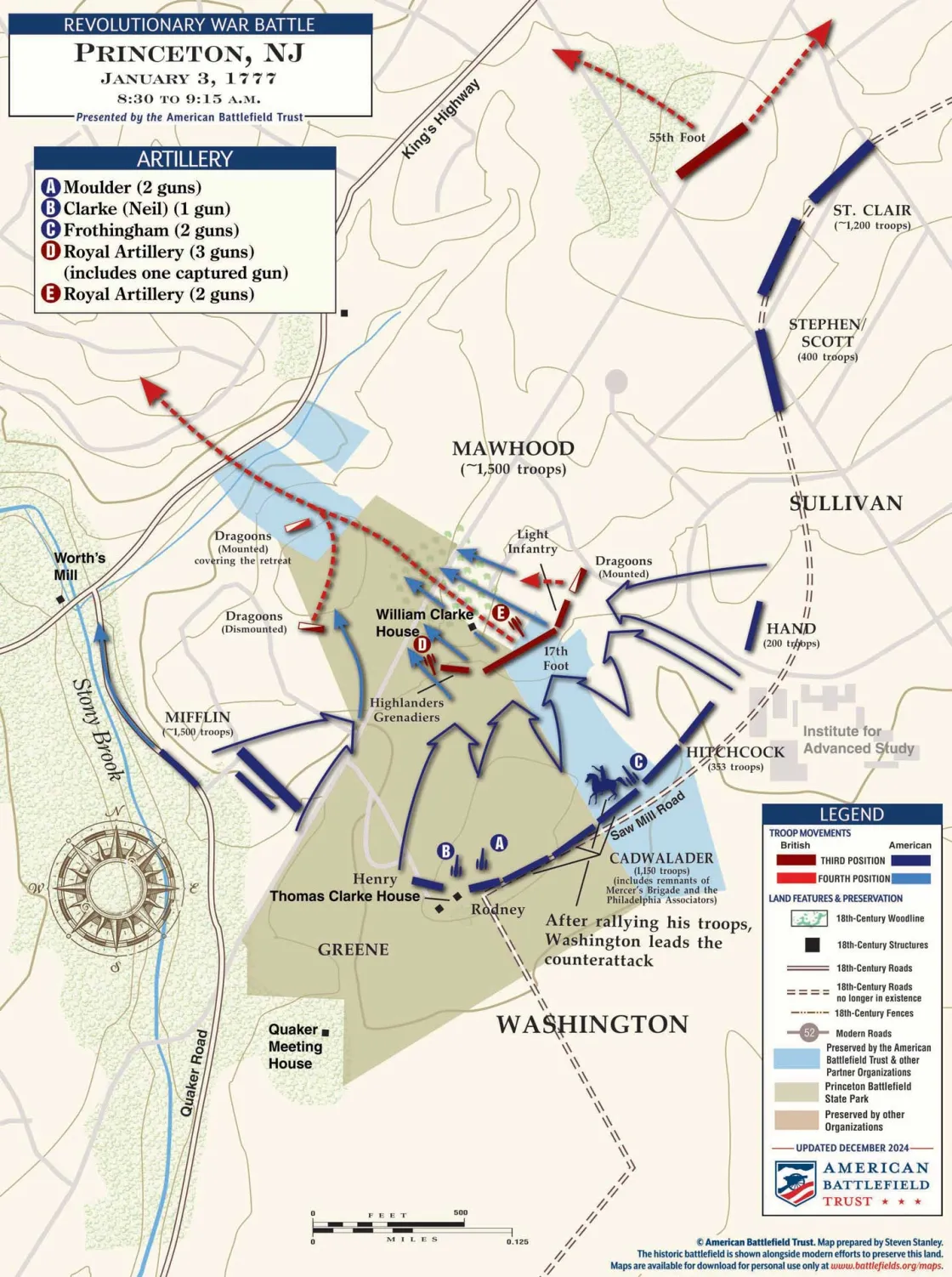 Princeton | Jan 3, 1777 | 8:30 - 9:15 am