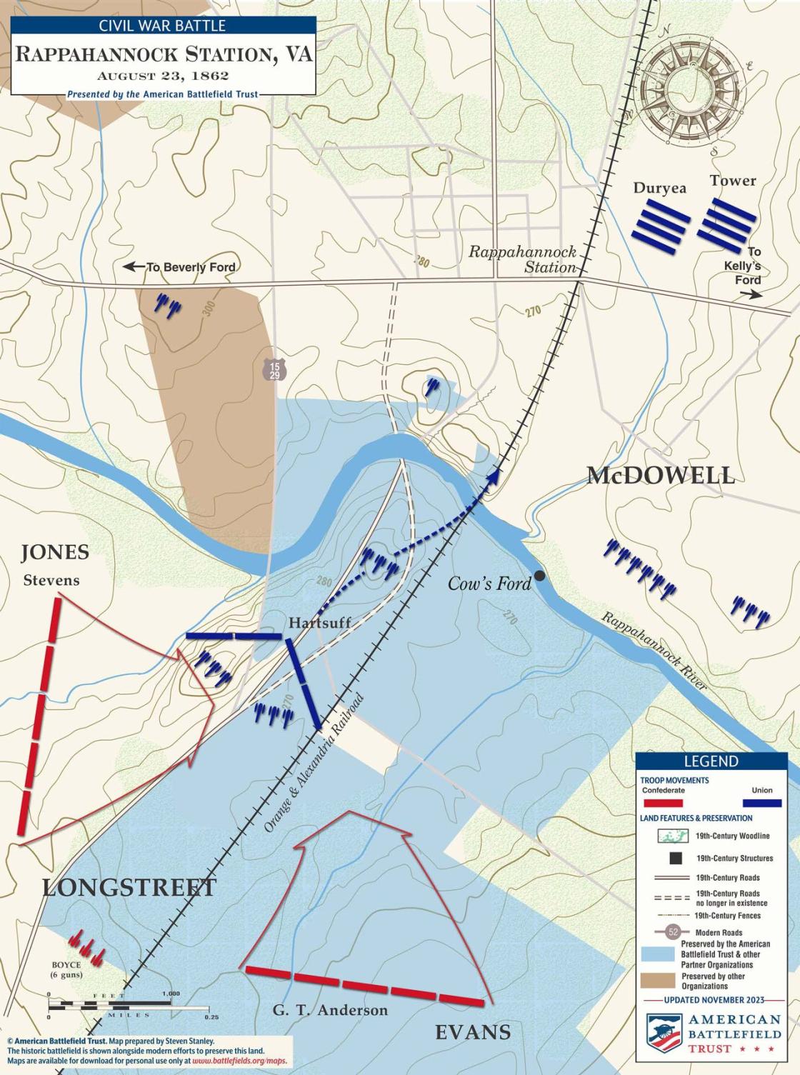 Rappahannock Station | Aug 23, 1862