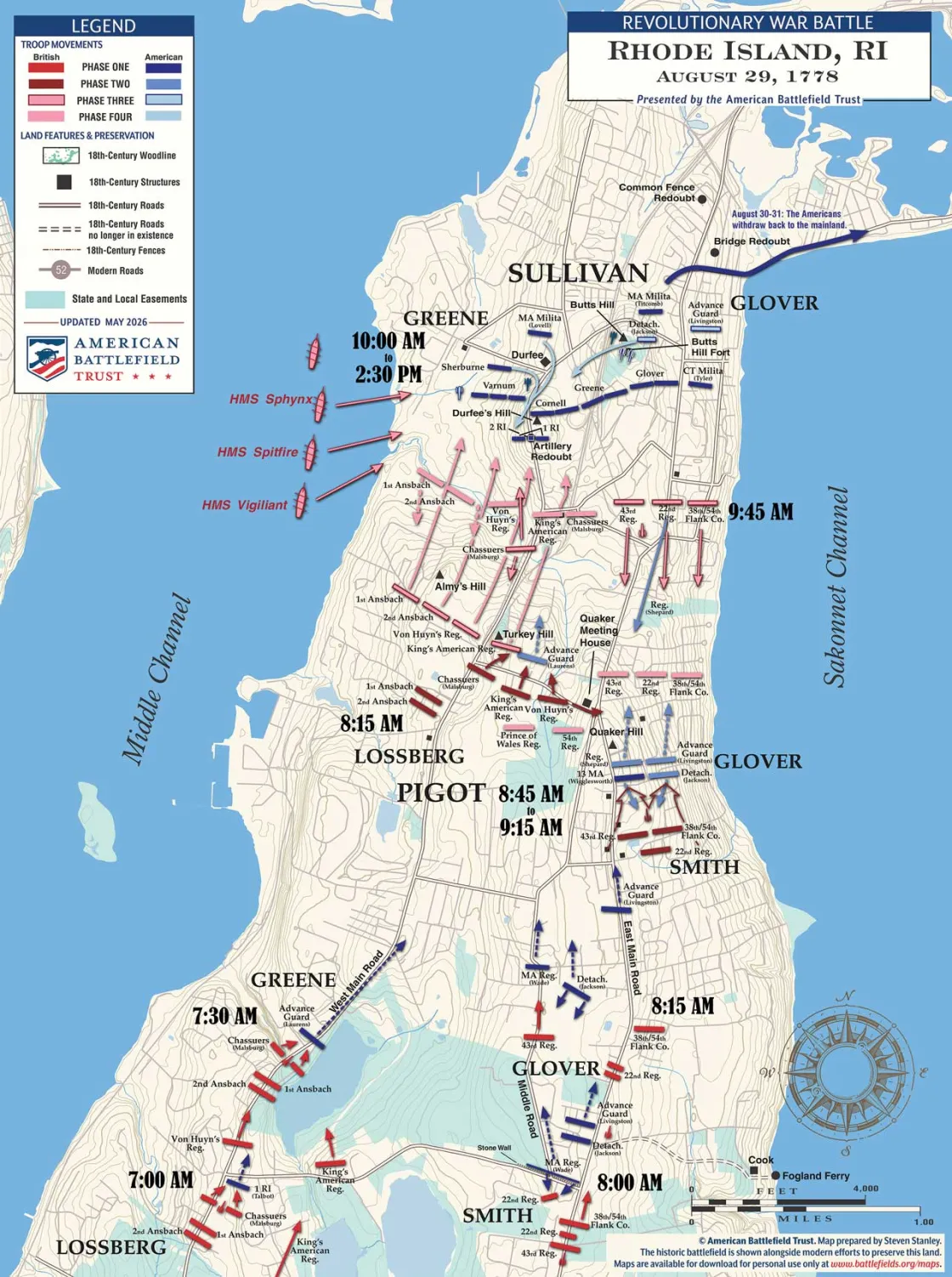 Rhode Island | Aug 29, 1778
