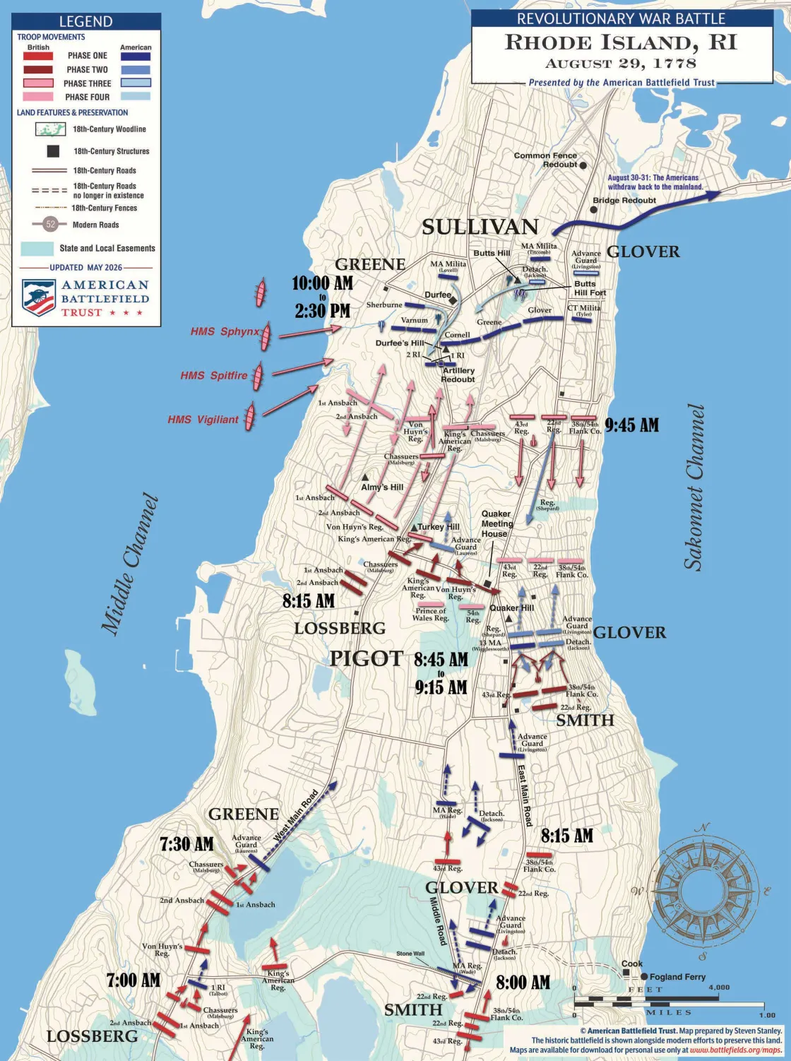 Rhode Island | Aug 29, 1778