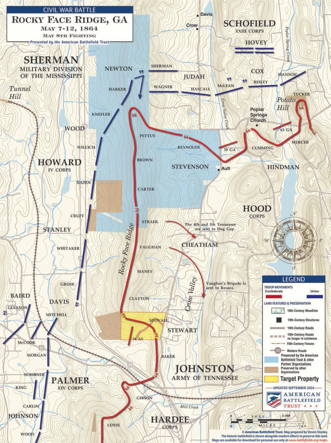 Rocky Face Ridge | May 8, 1864