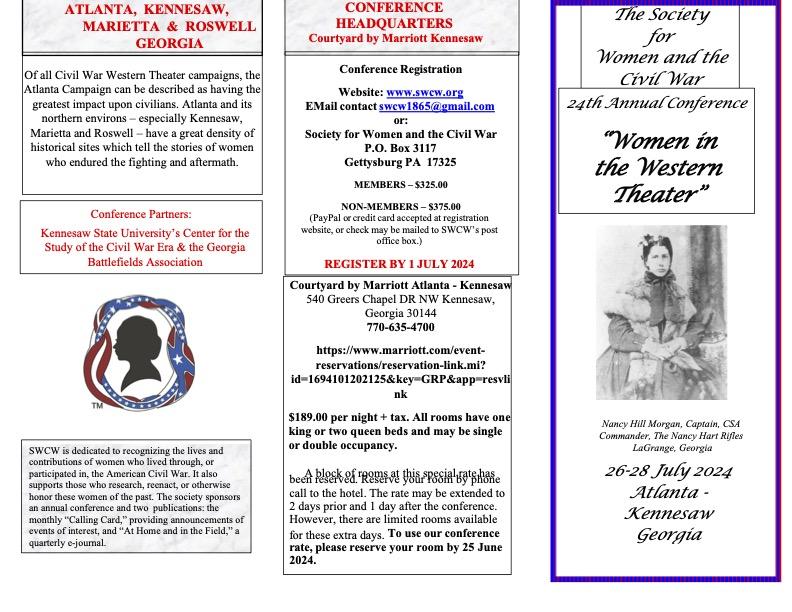SWCW - 2024 Conference Brochure pg. #1