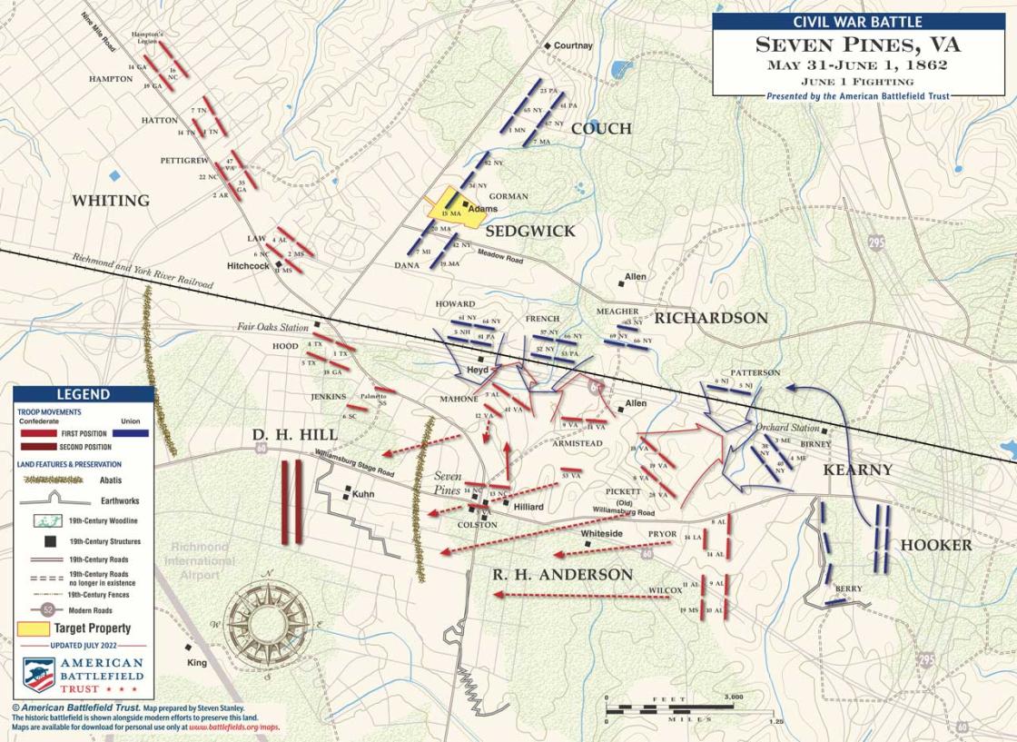 Seven Pines | June 1, 1862