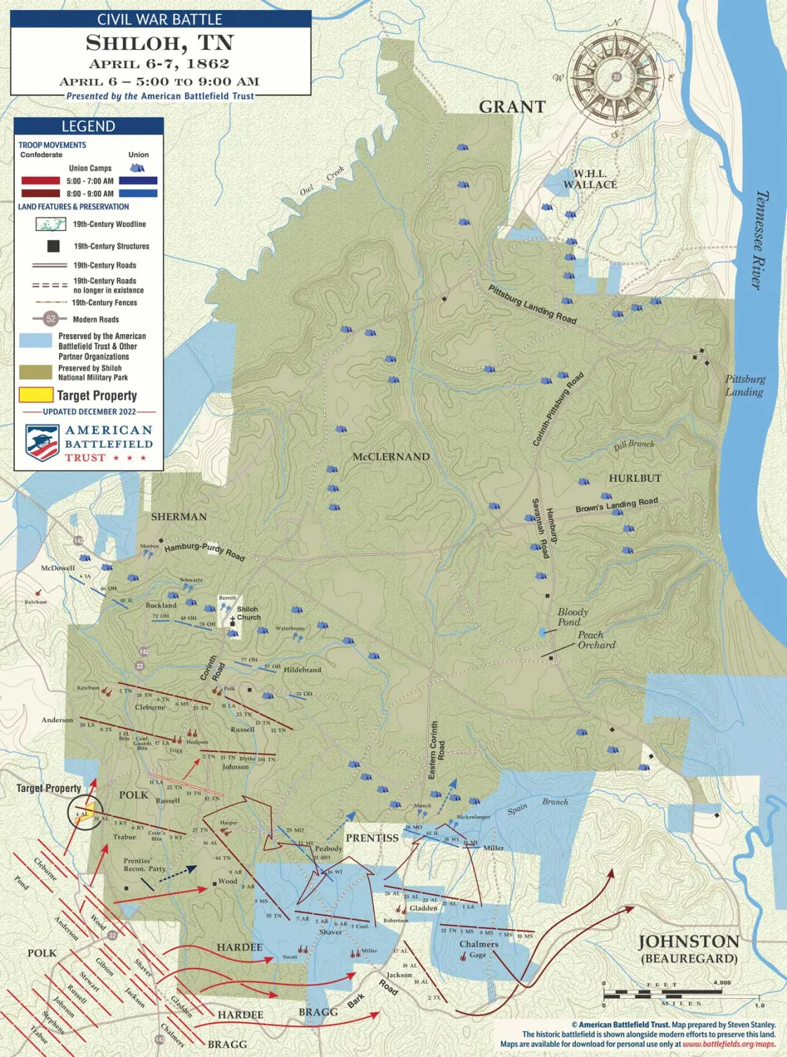 Civil War Battle Of Shiloh Shiloh April 6 500am To 9am (December 2022) .webp