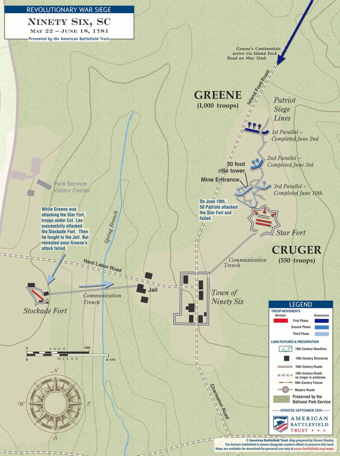 Ninety Six | May 21 - Jun 15, 1781 | The Liberty Trail