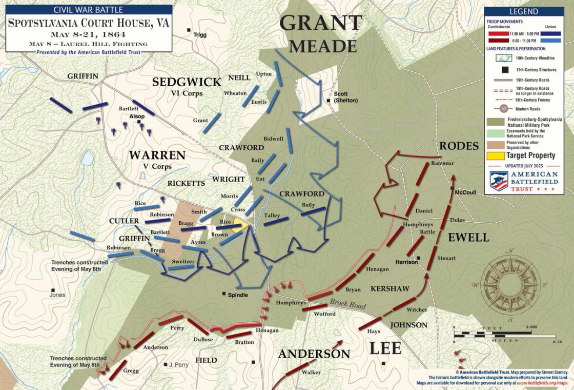 Spotsylvania Court House | Laurel Hill | May 8, 1864