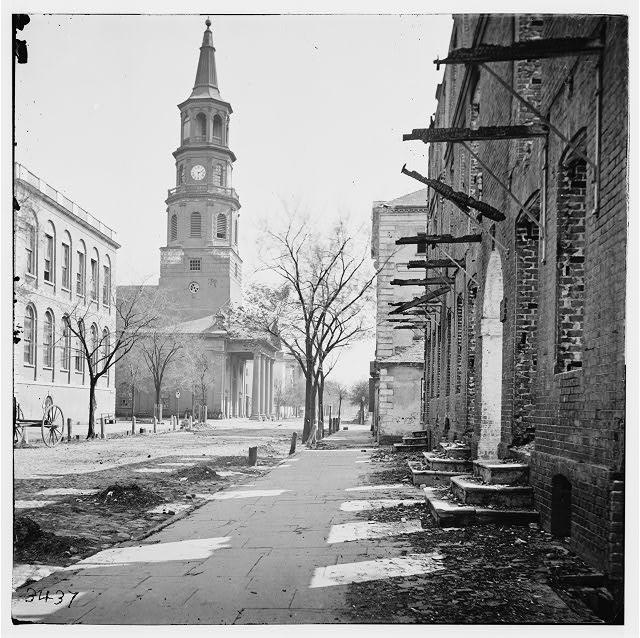 St. Michael's Episcopal Church in Charleston-1865